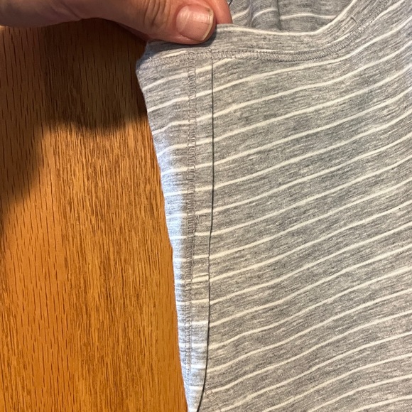 GAP Gray Striped Tank Top - Picture 6 of 6
